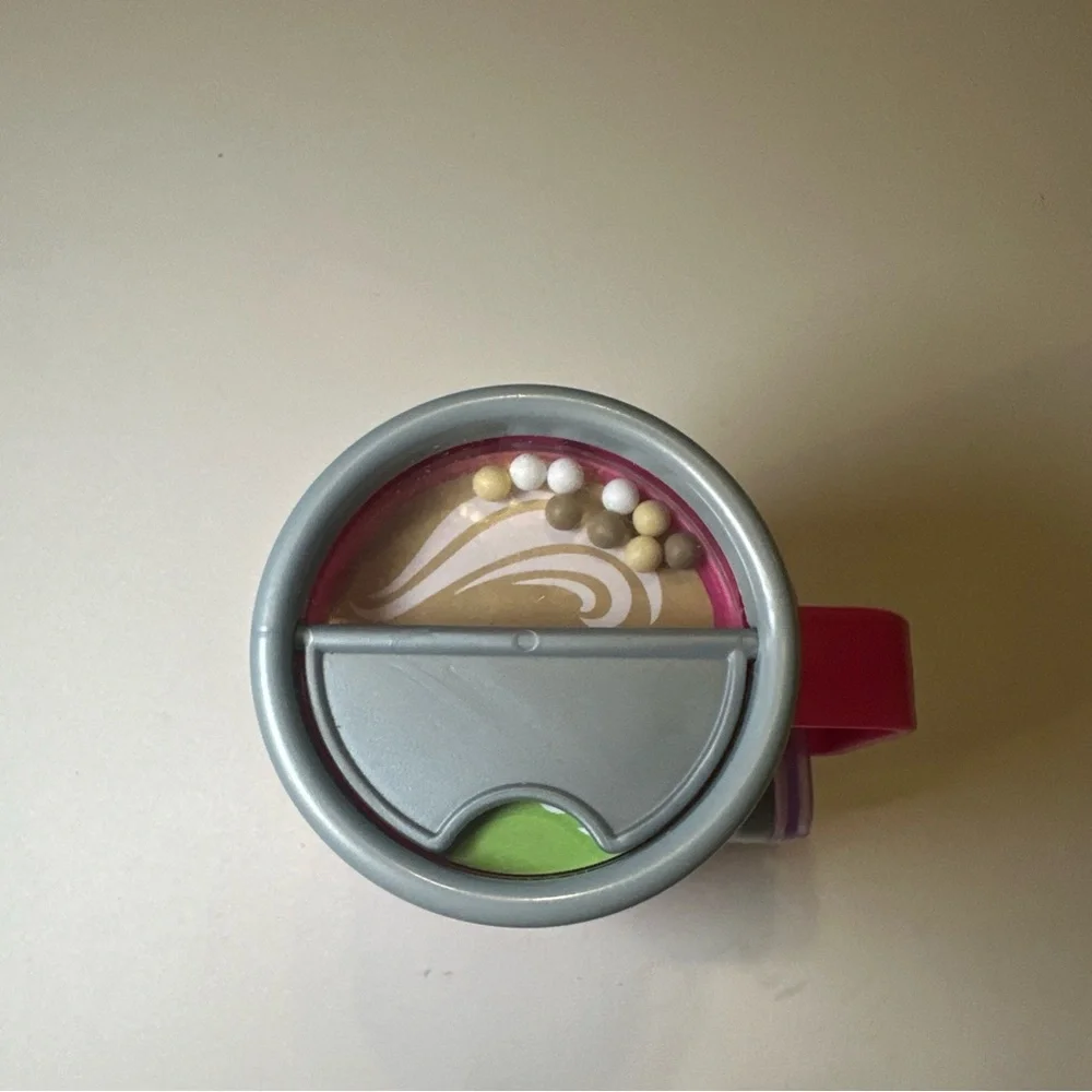 Fisher Price Laugh & Learn Wake Up & Learn Coffee Mug‎ Cup Pink Talking Singing
